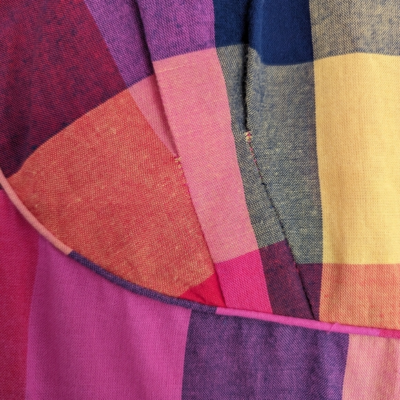 Isobel Dress in Jaipur Plaid Emily and Fin - Picture 4 of 5